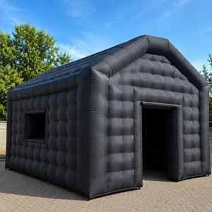 Zwarte opblaasbare pop-up partytent 5x6