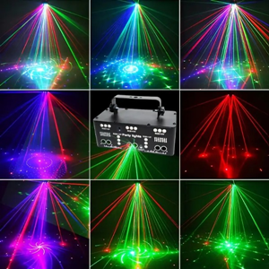  LED Disco Feestverlichting met Afstandsbediening - Spraakgestuurd, Geluidssynchroniseerd en Dynamische Lichteffecten